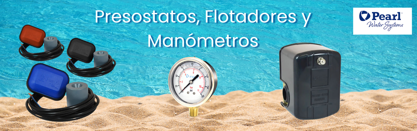 Manómetros, Presostatos y Flotadores