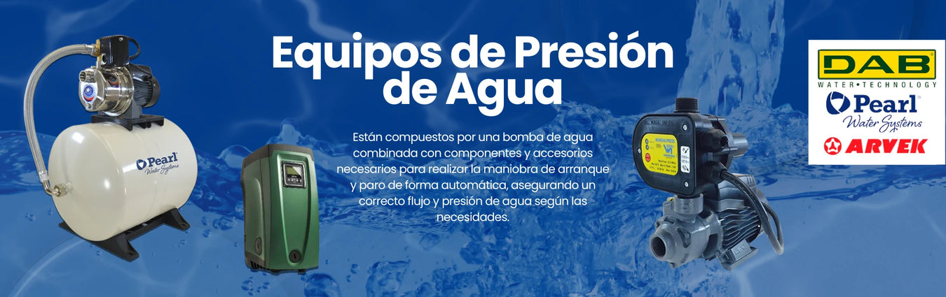 Equipos de Presión de Agua