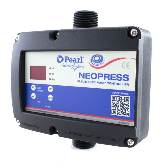 Regulador Electrónico de Presión Modelo Neopress de 16 Amp, Pearl