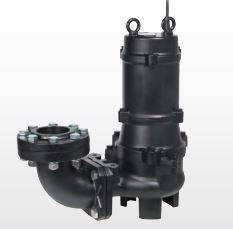 Bomba de Drenajes de Aguas Negras, Marca Tsurumi, Mod. 80NH 24.0, 5 hp 220/440 V, trifasico 60HZ, Descarga 3"