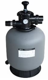 Filtros de arena TOP, Marca BAICO, para piscinas de 12” hasta 48”, mas valvula superior, no incluyen la arena.