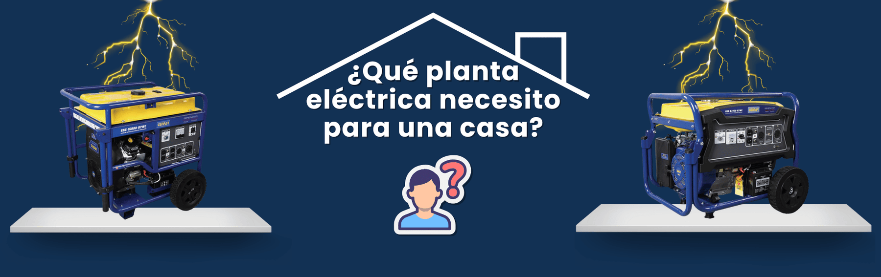 ¿Qué planta eléctrica necesito para una casa?