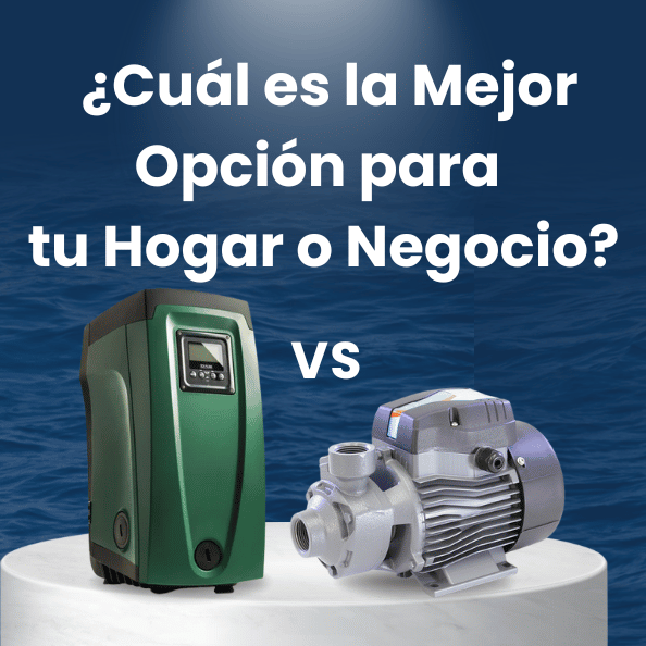 Bomba Tradicional vs. Sistema Inteligente Tipo ESYBOX: ¿Cuál es la Mejor Opción para tu Hogar o Negocio?