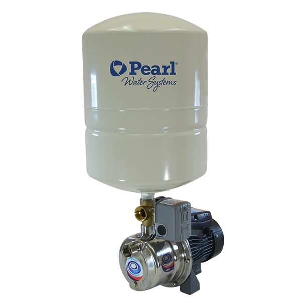 Equipo Hidroneumático con Bomba Tipo Jet en Acero Inox y Tanque de Membrana Intercambiable de 0.7 a 1 Hp, Pearl