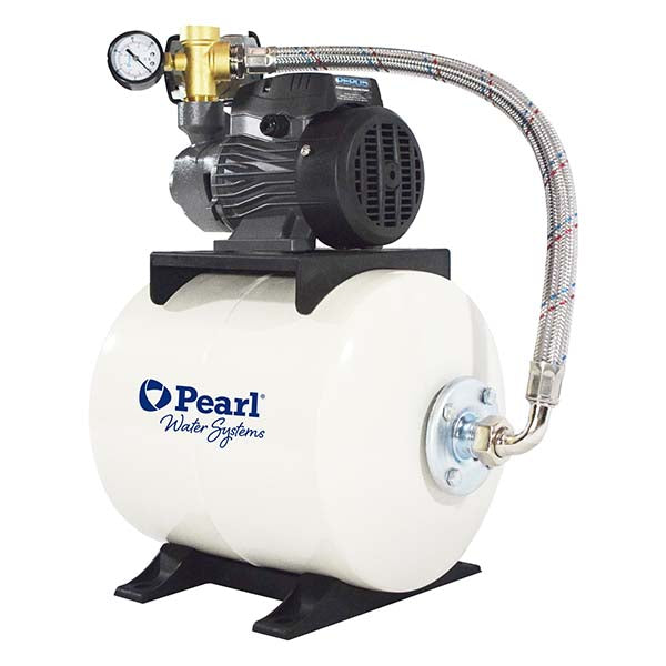 Equipo Hidroneumático con Bomba Periférica y Tanque de Membrana Intercambiable de 0.5 a 0.7 Hp, Pearl