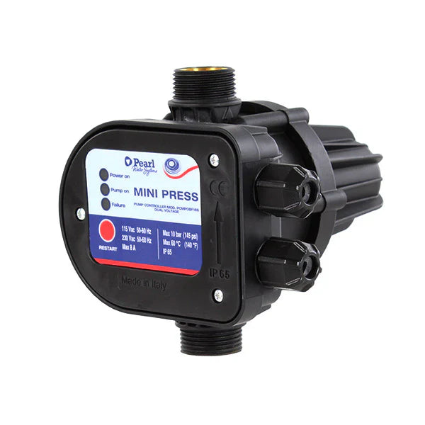 Presurizador Electrónico de Agua con Bomba Periférica de 0.5 a 0.7 Hp, Pearl
