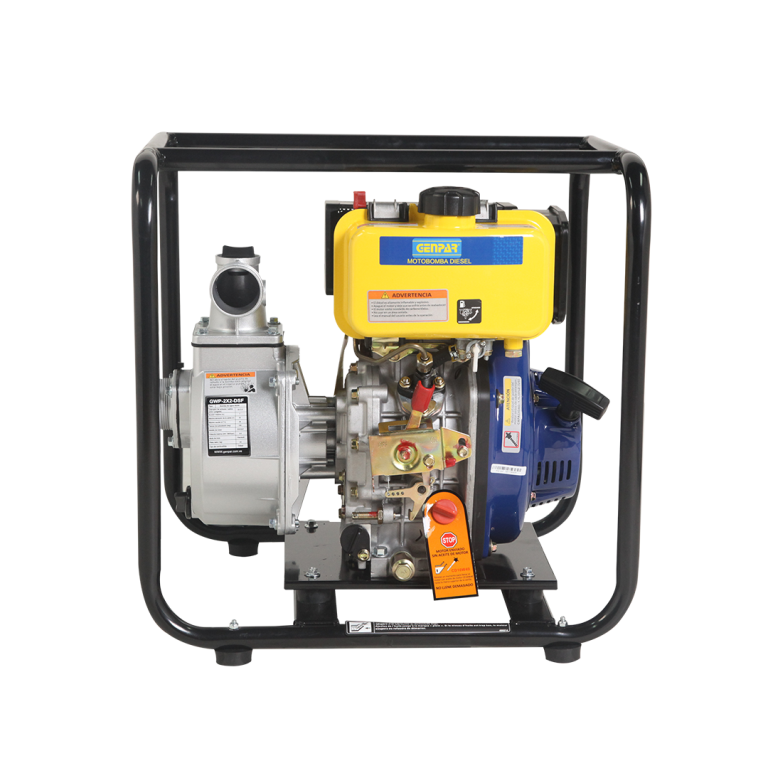 Motobomba Autocebante Diesel de 5 a 10 Hp, Genpar