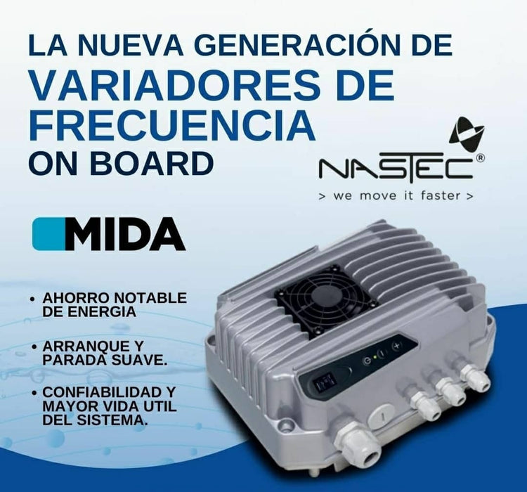 Variador de Velocidad de 11 a 44 Amp, Nastec
